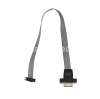 Кабель COM DB-09M - IDC-10F, плоский, 30 см