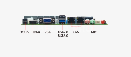 Материнская плата Mini-ITX с процессором ITX-B190_D912L (J1900)
