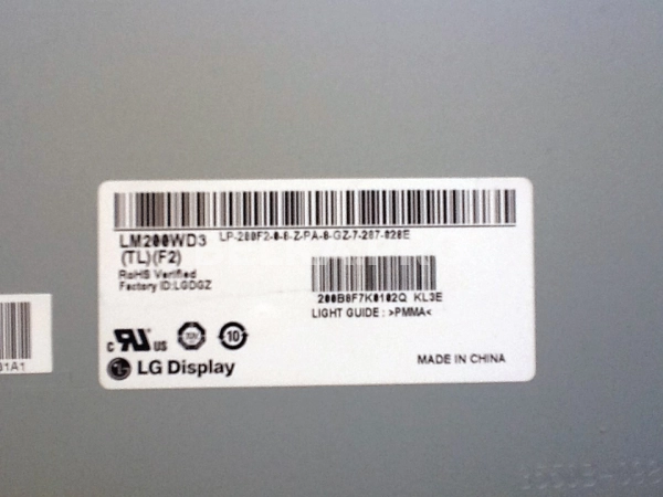 ЖК дисплей 20" LM200WD3-TLF2