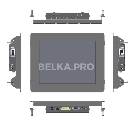 Встраиваемый монитор 10,4" PN104SMK6-07H1-HDV