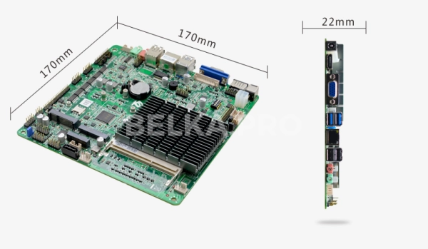 Материнская плата Mini-ITX с процессором ITX-B346_J116L (J3455)