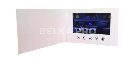 Видеооткрытка с дисплеем 7", 1 Гб, YC705_1GB-A5