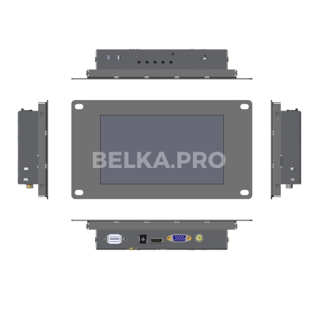 Встраиваемый сенсорный монитор 7" PL070WMK-06HPJ1-HVA