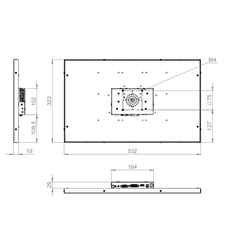 Монитор 21,5" DN215WMK6-90H1-HDV