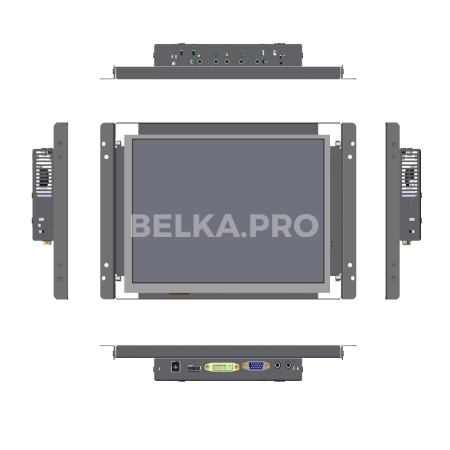 Встраиваемый сенсорный монитор 10,4" FS104SMK6-07HR41-HDV