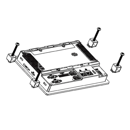 Встраиваемый сенсорный моноблок 7" Lilliput PC-701 PRO