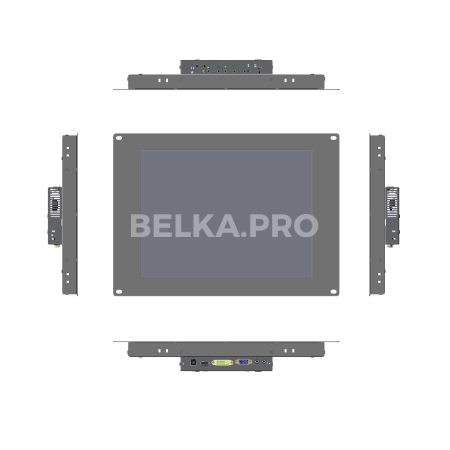 Встраиваемый сенсорный монитор 15" PL150SMK6-07UR41-HDV