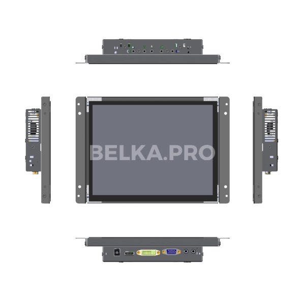 Встраиваемый сенсорный монитор 9,7" FS097SMK6-07UPS1-HDV