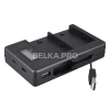 Двойное зарядное устройство USB для NP-F970/F960/F550