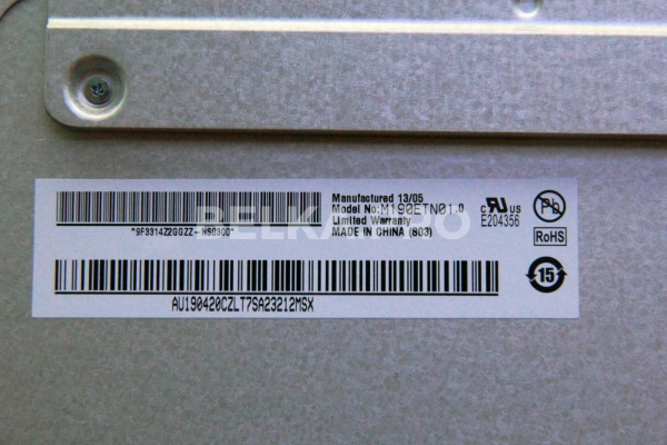 ЖК дисплей 19" M190ETN01.0