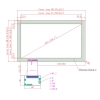Ёмкостной сенсорный экран 10,1" EG10.1-A-1609V1 с USB