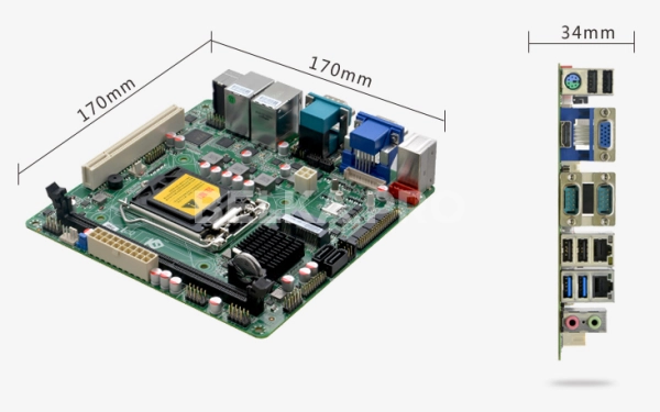 Материнская плата Mini-ITX ITX-P85M1