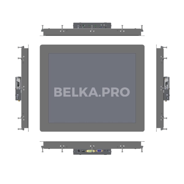 Встраиваемый сенсорный монитор 19" PN190SMK6-20SR41-HDV