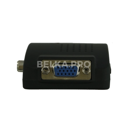 Конвертер S-Video (F) + AV (F) -> VGA (F)