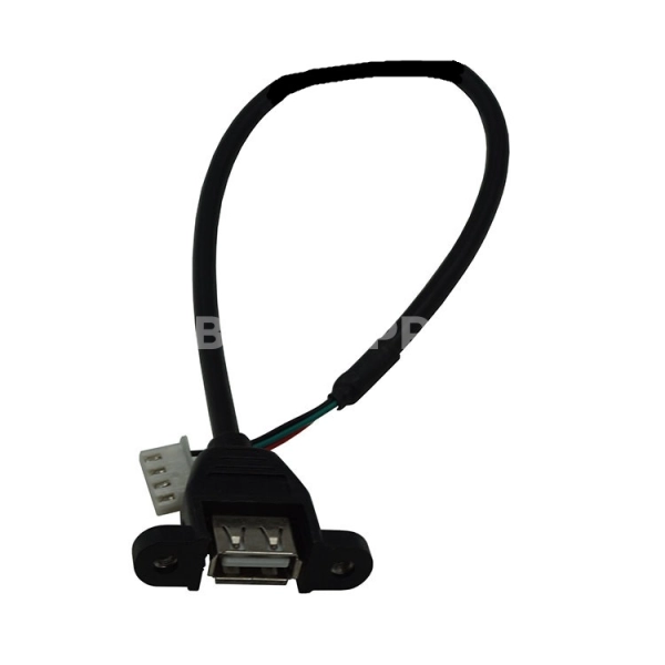 Кабель PH2.0-04P/USB A (F) с ушами, 30 см