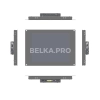 Встраиваемый сенсорный монитор 15" PL150SMK6-07UR41-HDV