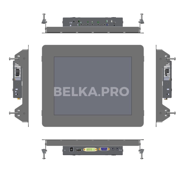 Встраиваемый монитор 10,4" PN104SMK6-07H1-HDV