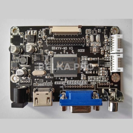 Дисплей 12,1" EV121X0M-N10 с контроллером KYV-N5 V3 в сборе