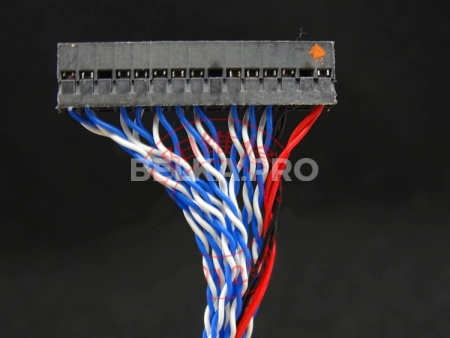 Кабель LVDS DF14-30S-2C8B-LP/BLD2-30, 250 мм