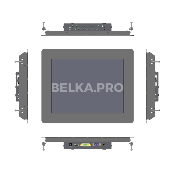 Встраиваемый сенсорный монитор 12,1" PN121SMK6-07HR41-HDV