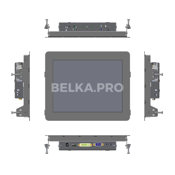 Встраиваемый монитор 9,7" PN097SMK6-07U1-HDV