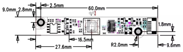 USB камера 2МП NLK-2MP01-970A (60)