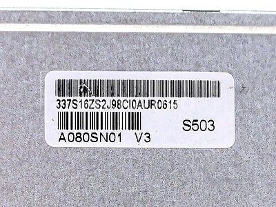 ЖК дисплей 8" A080SN01 V3