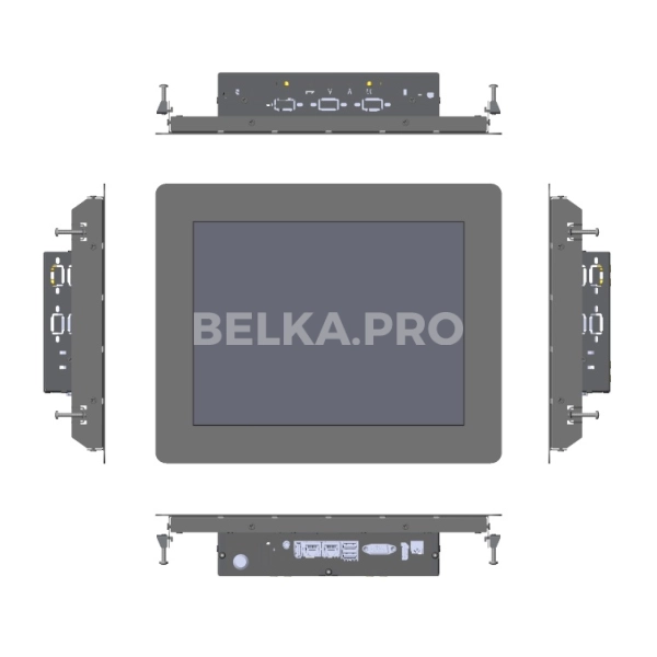 Встраиваемый сенсорный монитор 12,1" PN121SMP-07HR42-HDV