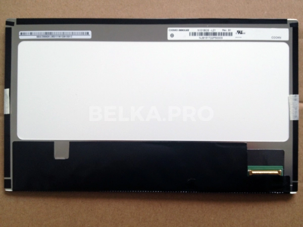 Дисплей 10,1" N101BCG-L21 с контроллером M.NT68676.3 в сборе