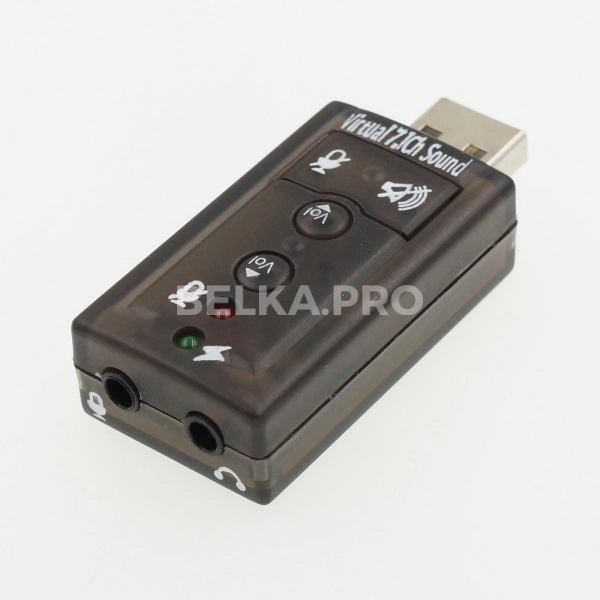 Звуковая карта USB 7.1