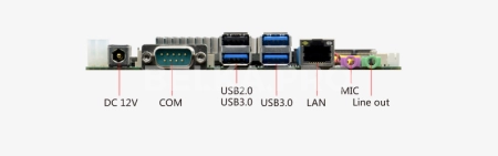 Материнская плата 3,5" с процессором EPIC-A19_D812E