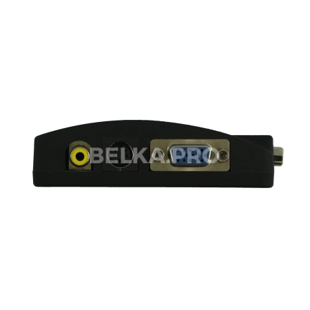 Конвертер S-Video (F) + AV (F) -> VGA (F)