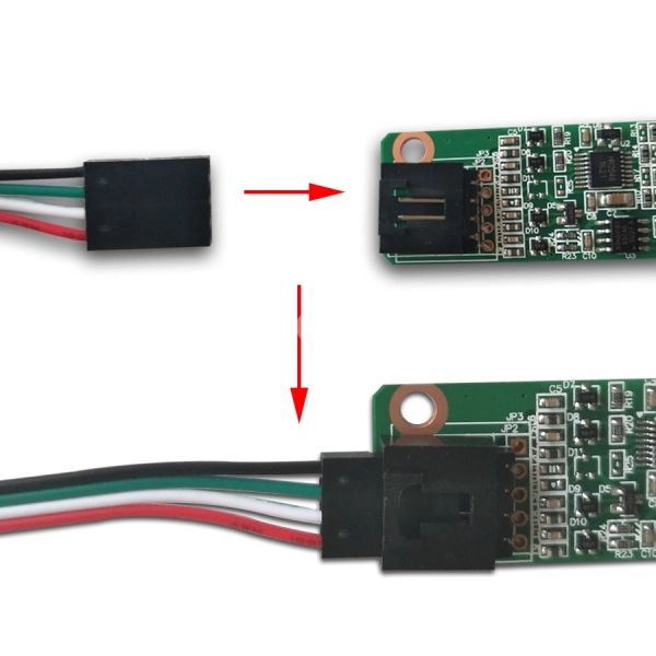 Резистивный сенсорный экран 9,7" GT-4W-9.7A-1 с USB