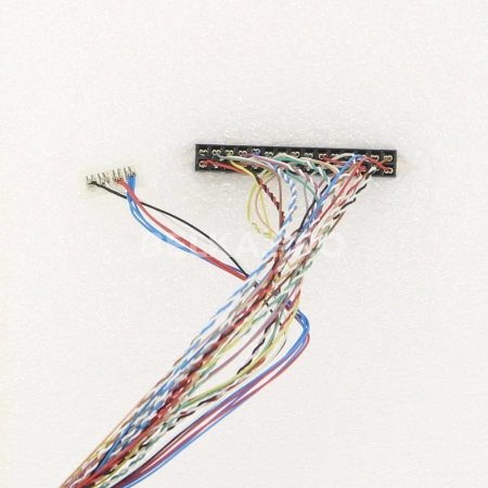 Кабель LVDS I-PEX20455-50P-2C8B-RP/BLD2-30+HB-04, 300 мм