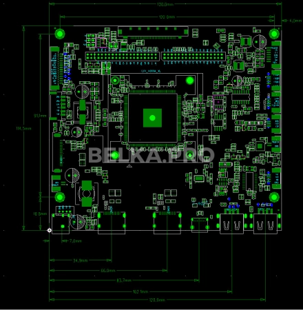 Контроллер дисплея HDMI/USB Type-C/MP JX-M9104