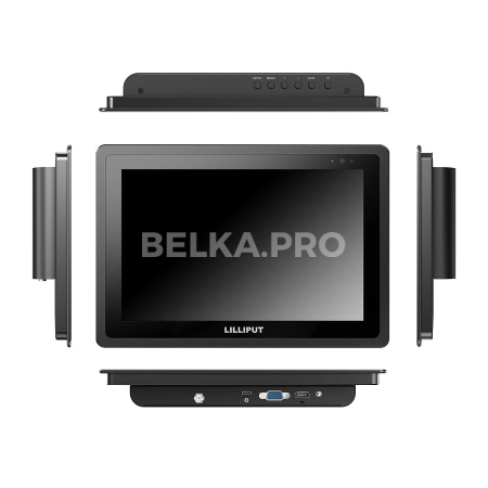 Встраиваемый сенсорный монитор 10,1" Lilliput TK1019-NP/C/T