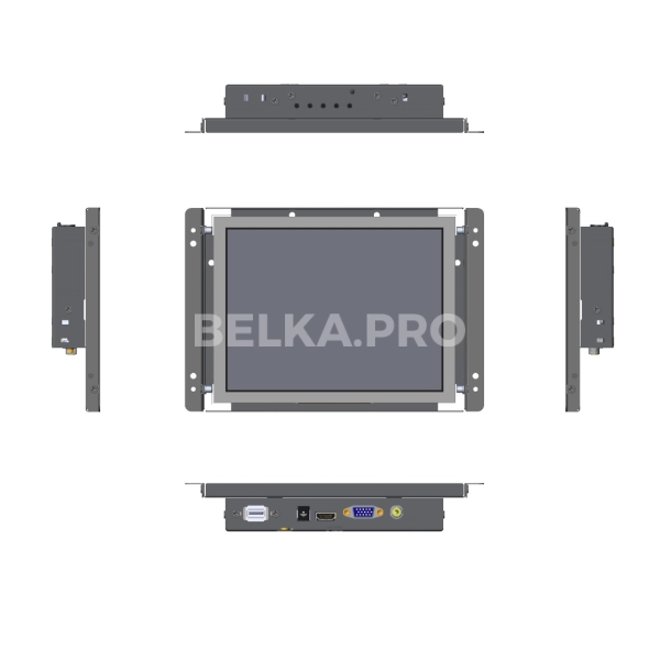 Встраиваемый монитор 8" FS080SMK-07H1-HVA